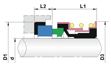 T6 Mechanical Seal, Elmira Pump